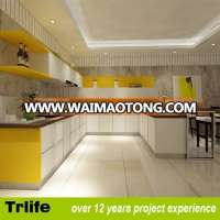 China kitchen cabinet factory offer mdf kitchen cabinet designs with flat packing