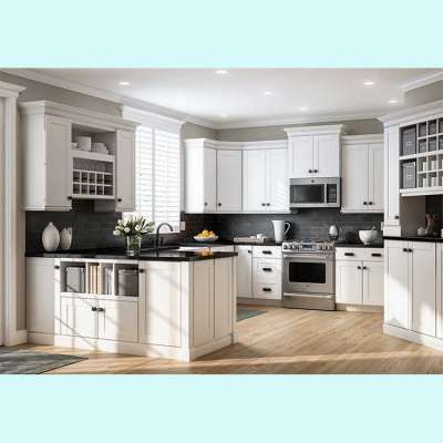 2019 New Design Solid Wood Cabinet Shaker Kitchen Cabinet