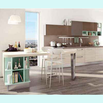 Custom Wooden Designs Cabinet Modern Hotel Kitchen Cabinets