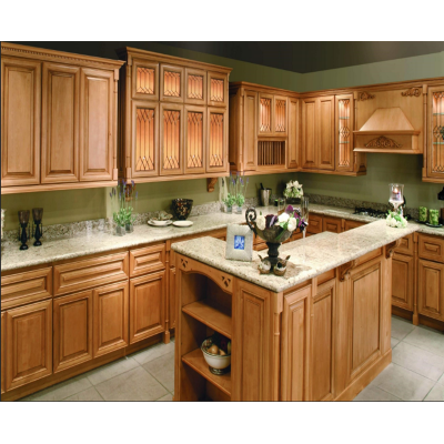 Good Quality Solid Wood New Model Kitchen Cabinet