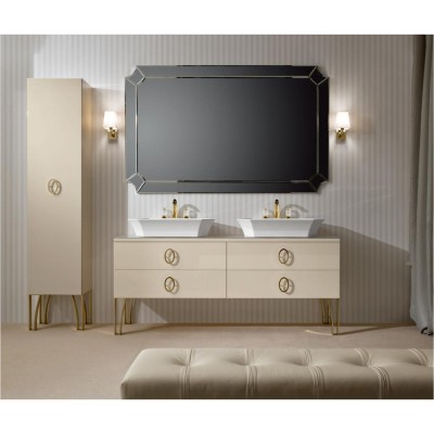 Bathroom Double Sink Vanity Luxury Pvc24 In Bathroom Cabinet