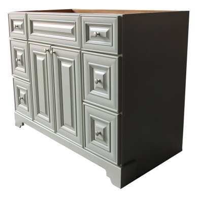 Style Design French Bathroom Vanity Cabinet,Wooden Storage Cabinet Bathroom