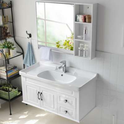 Classic Solid Wooden Bathroom Vanity Cabinets Solid Wood Bathroom Furniture