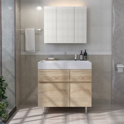 Professional Made Cost-effective PVC Modern Bathroom Cabinet Price