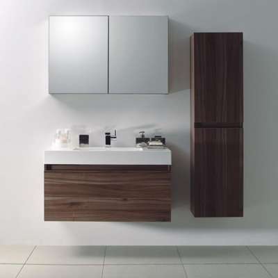 Factory Sale Wood Grain Cupboard Bathroom Wash Basin Cabinet Toilet Furniture Bathroom Vanity Cabinets